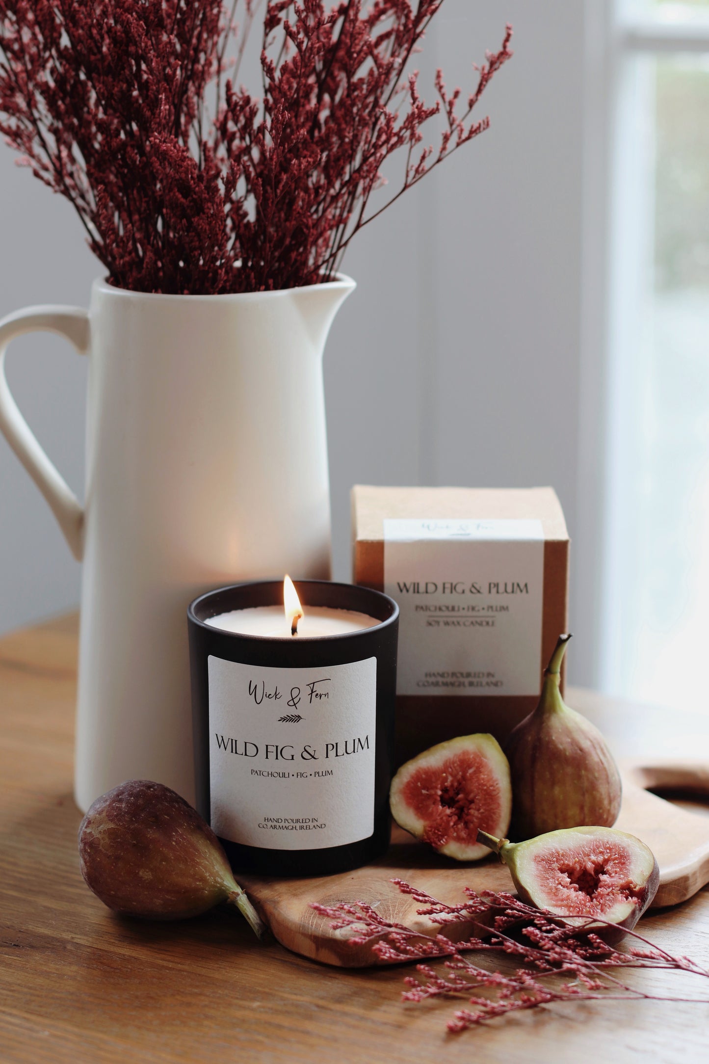 WILD FIG & PLUM | Soy Wax Candle