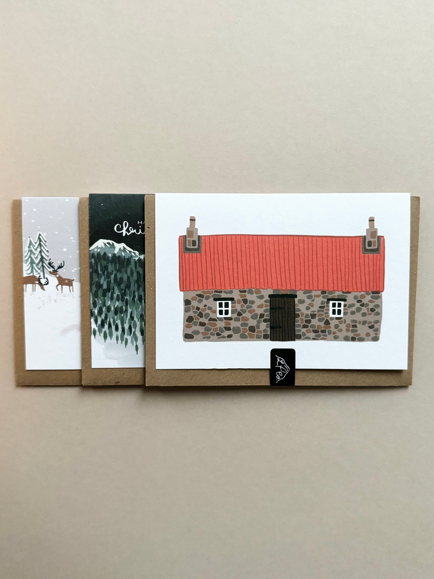 GREETING CARD | Scottish Bothy Blank
