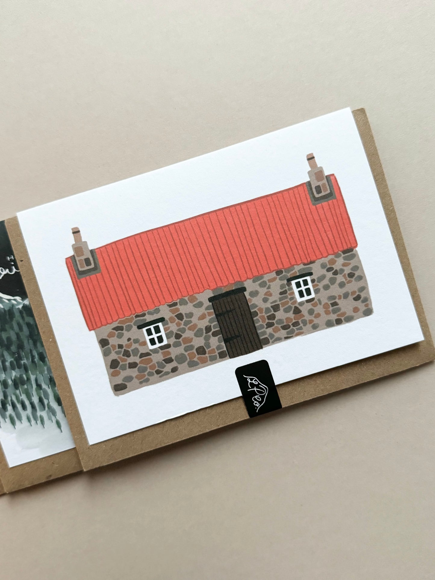 GREETING CARD | Scottish Bothy Blank