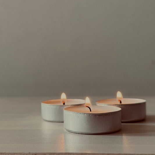 Unscented Soy Wax Tealights