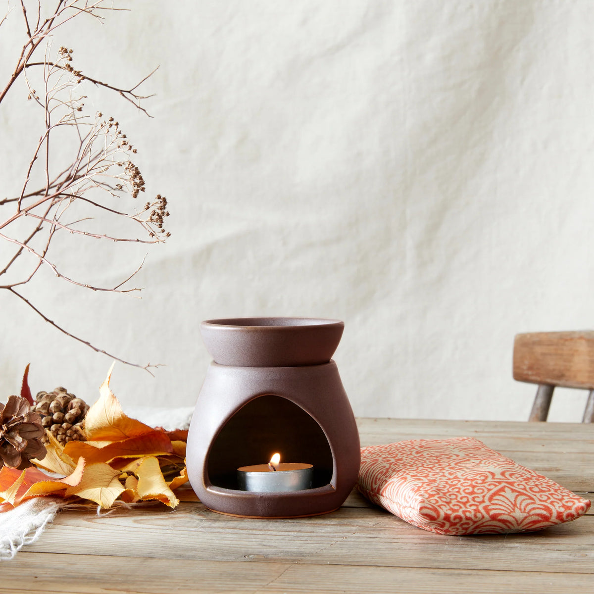 Two Piece Ceramic Wax Burner