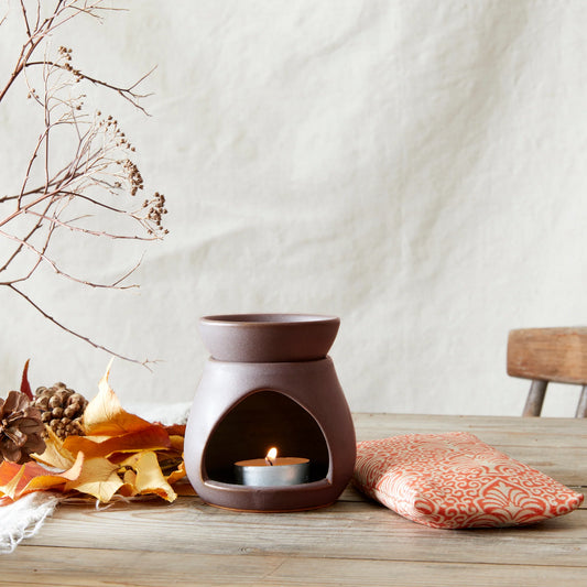 Two Piece Ceramic Wax Burner