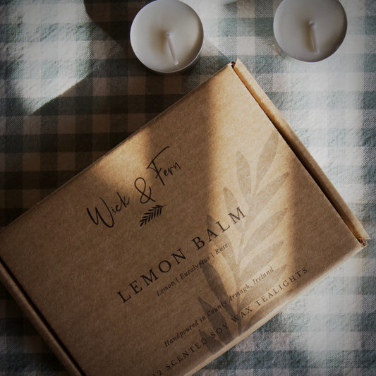LEMON BALM | Soy Wax Tealights