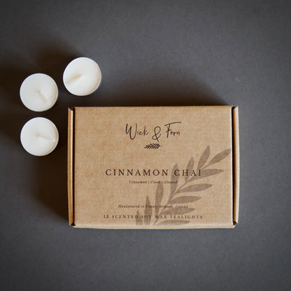 CINNAMON CHAI | Soy Wax Tealights