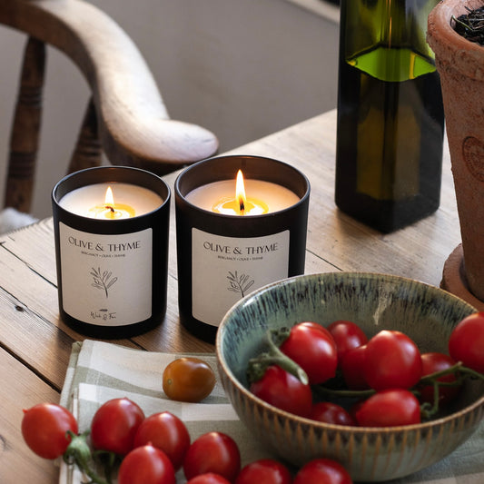 OLIVE & THYME  | Soy Wax Candle