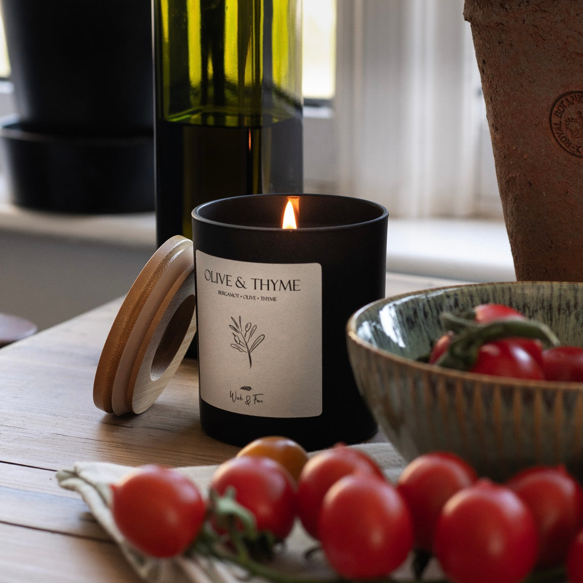 OLIVE & THYME  | Soy Wax Candle