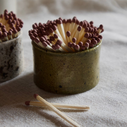 Ceramic Match Pots