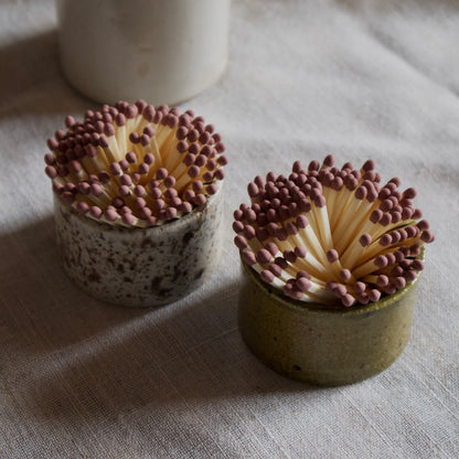 Ceramic Match Pots