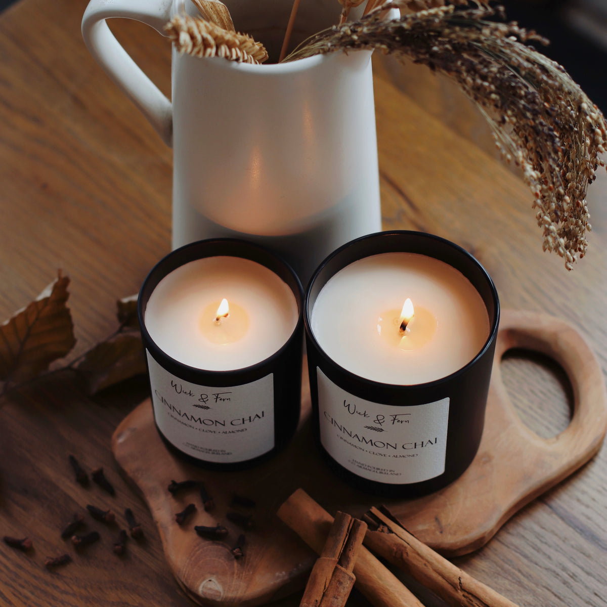 CINNAMON CHAI | Soy Wax Candle