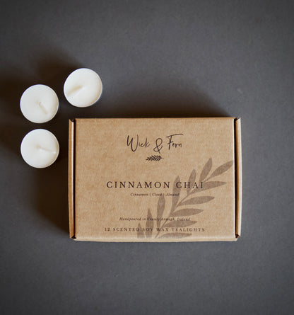 CINNAMON CHAI | Soy Wax Tealights