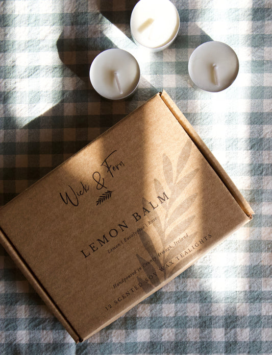 LEMON BALM | Soy Wax Tealights